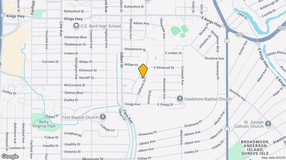 3632 Parkway Dr Map and Location Details