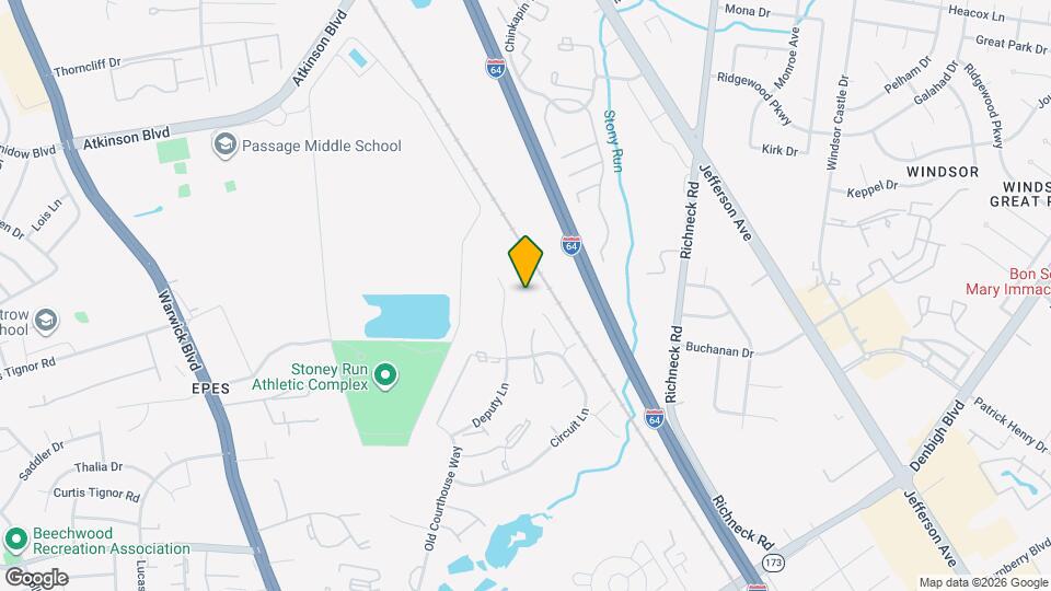 365 Deputy Ln Map and Location Details