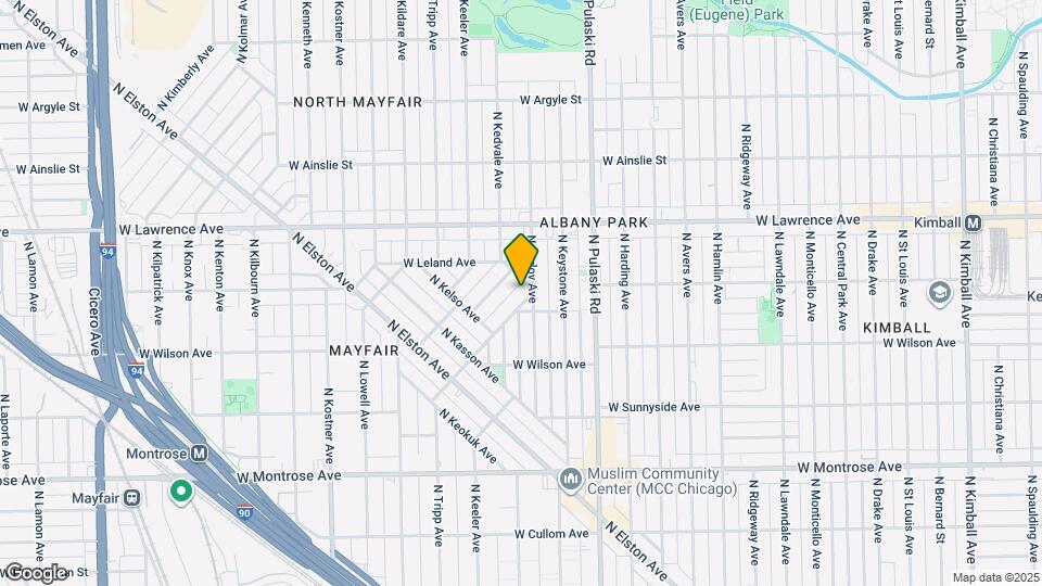 4722 N Kennicott Ave Map and Location Details