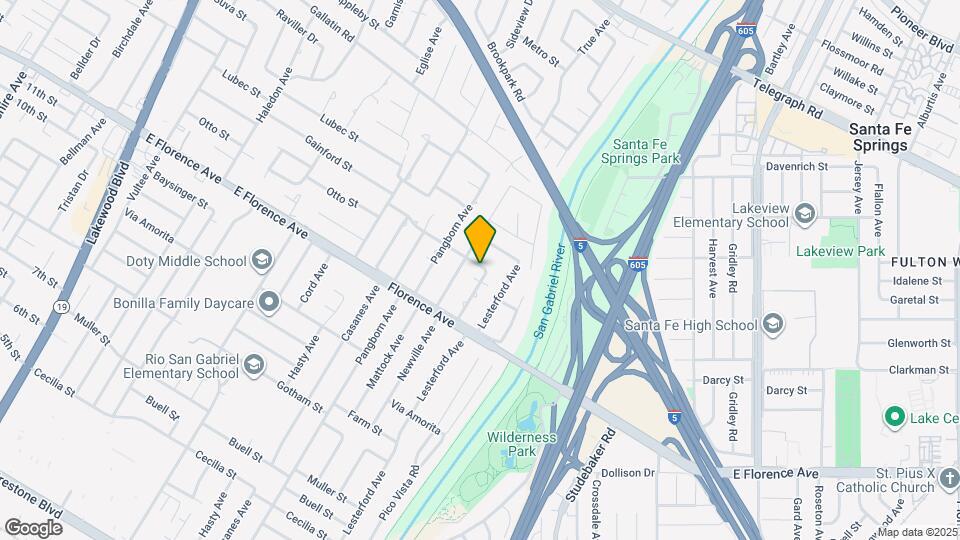 9652 Dacosta St Map and Location Details