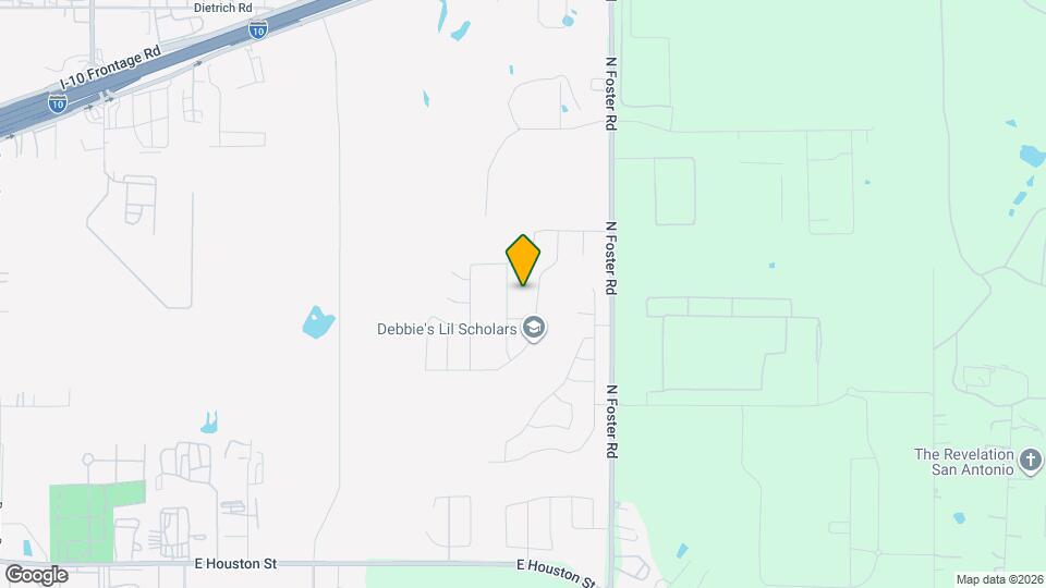 627 Retama Pass Map and Location Details