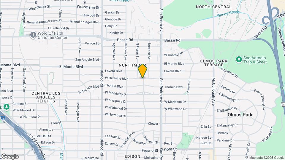 402 W Hermine Blvd Map and Location Details