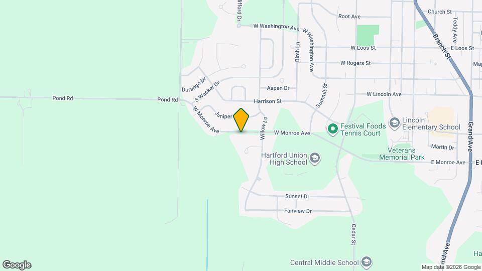 927 W Monroe Ave Map and Location Details