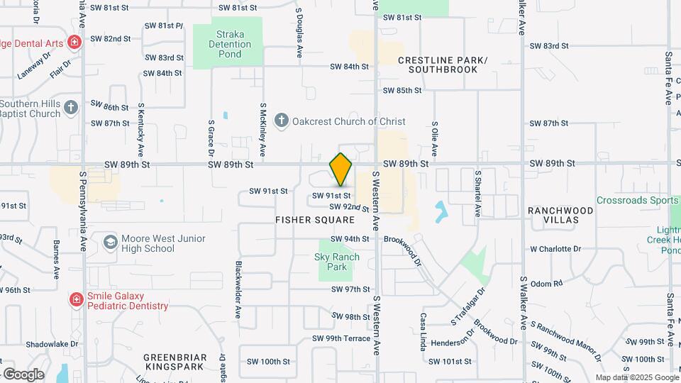 921 SW 91st St Map and Location Details