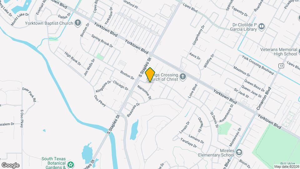 7613 Bayonne Dr Map and Location Details