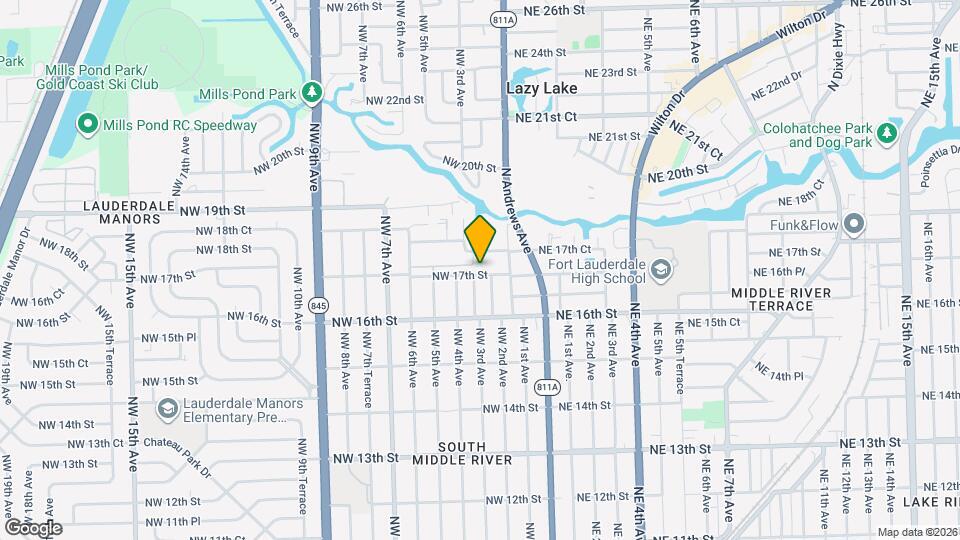 209 NW 17th St Mapa y Detalles de la Ubicación
