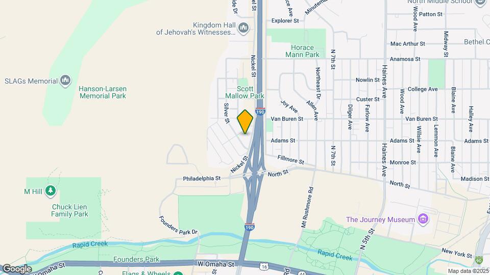 724 Silver St Map and Location Details