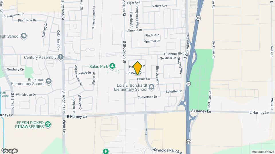 257 Oriole Ln Map and Location Details