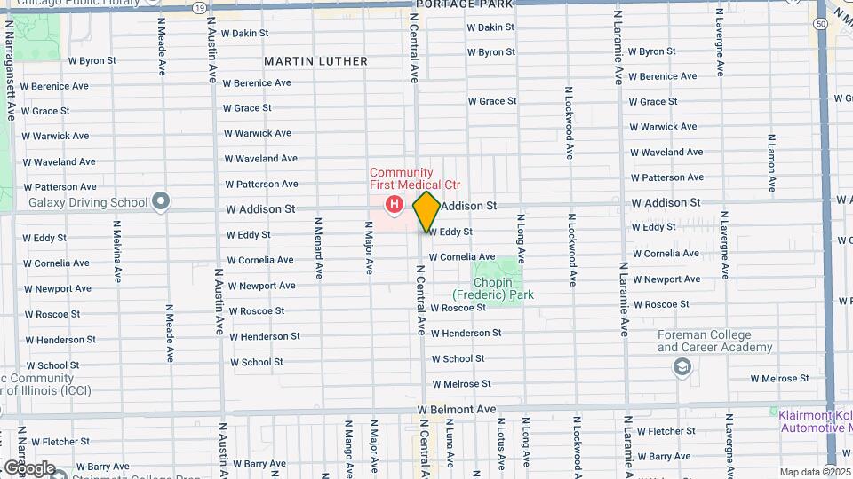 3519 N Central Ave Map and Location Details