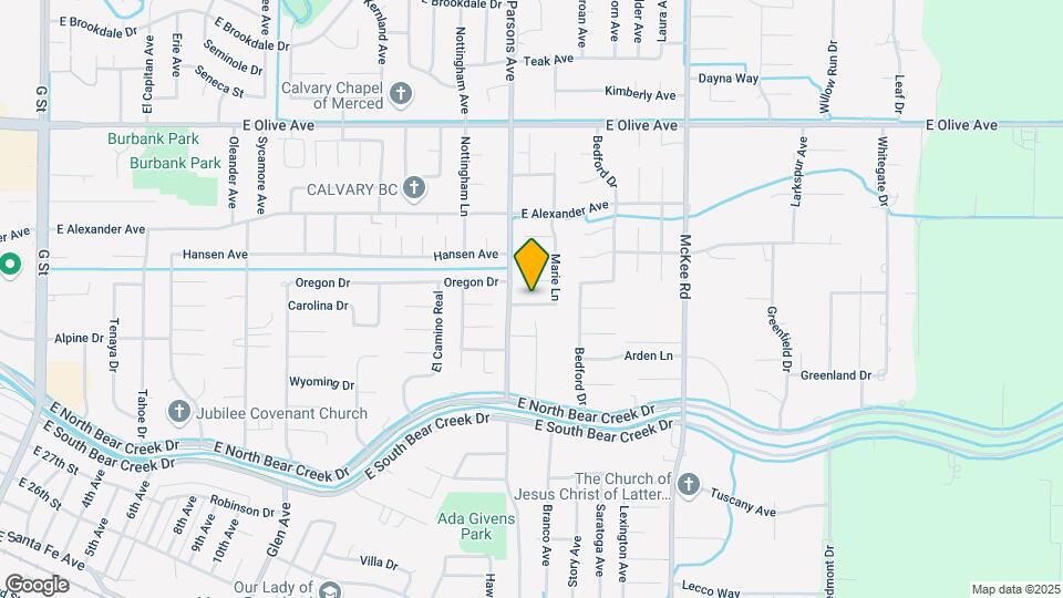 1731 Marie Ln Map and Location Details
