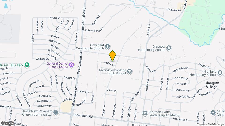 815 Bella Ln Map and Location Details