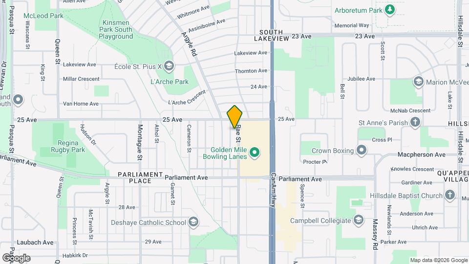 3832 Rae St, Unit 6 Map and Location Details