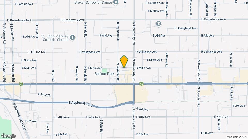10516 E Main Ave Mapa y Detalles de la Ubicación