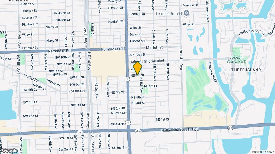 716 NE 7th St Map and Location Details