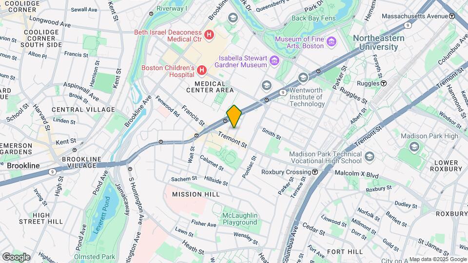 6 Worthington St, Unit 3 Map and Location Details