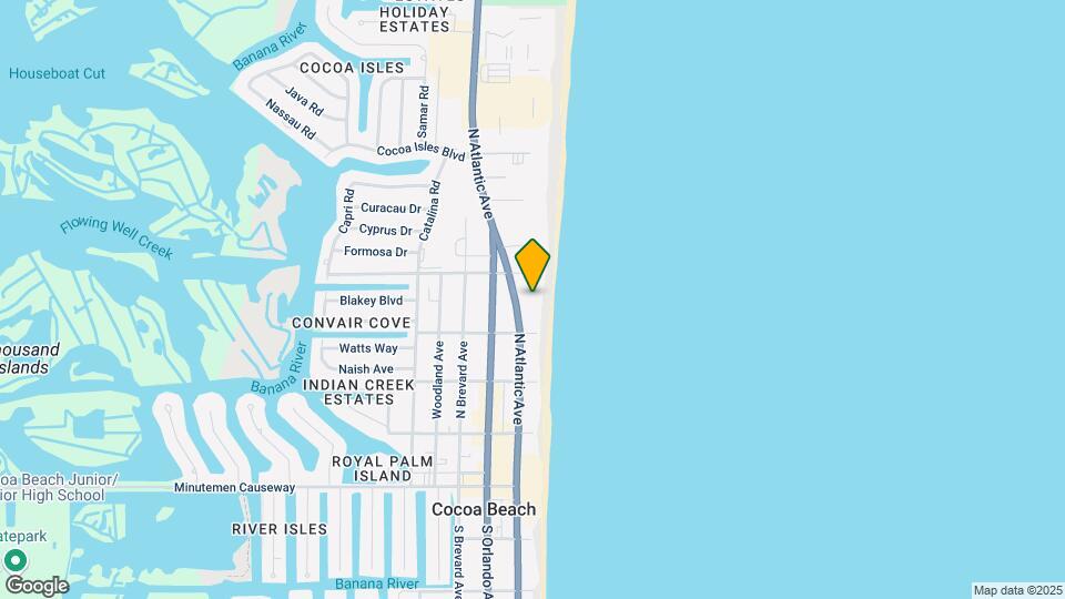 333 N Atlantic Ave Map and Location Details