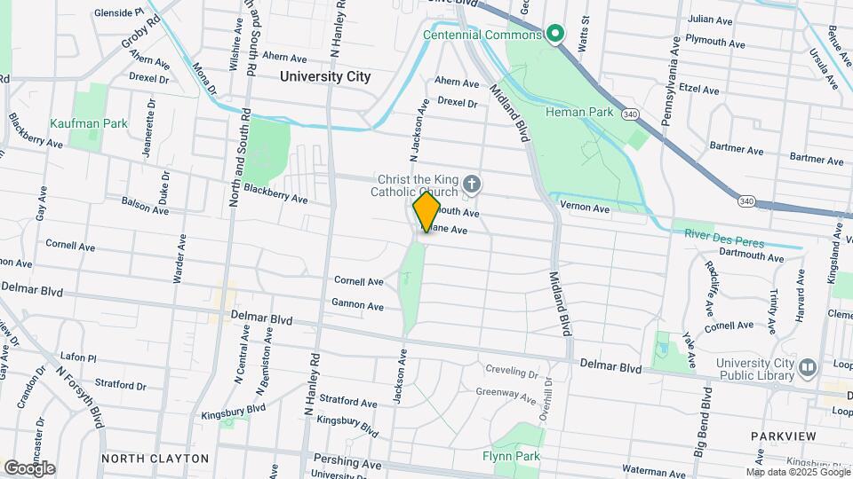 7375 Amherst Ave, Unit Apt 2 Map and Location Details