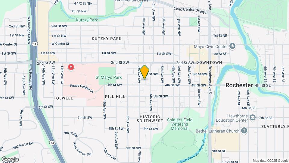 617 4th St SW Map and Location Details