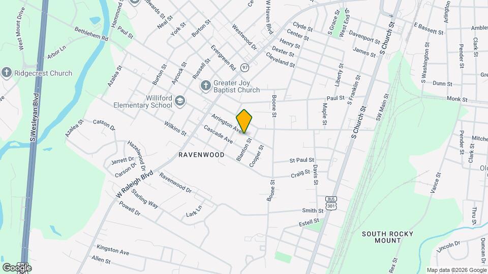 509 Arrington Ave Mapa y Detalles de la Ubicación