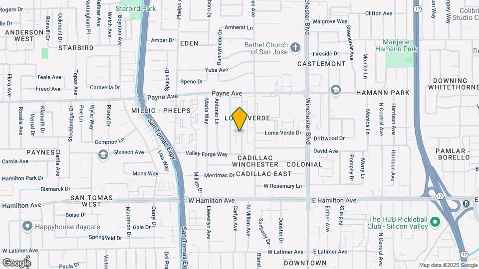 1409 Lexington Dr Mapa y Detalles de la Ubicación