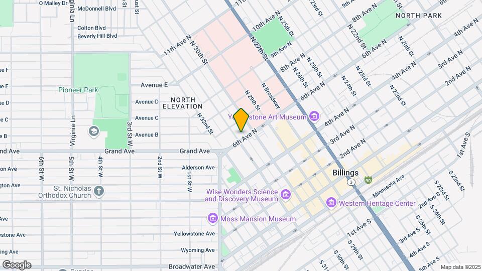 607 N 31st St Map and Location Details