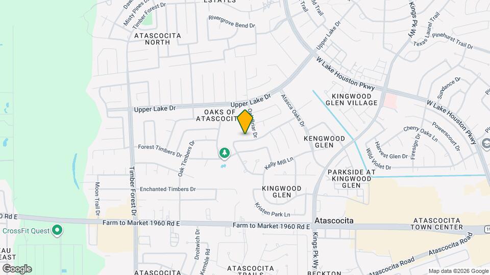 5803 Ancient Oaks Dr Map and Location Details