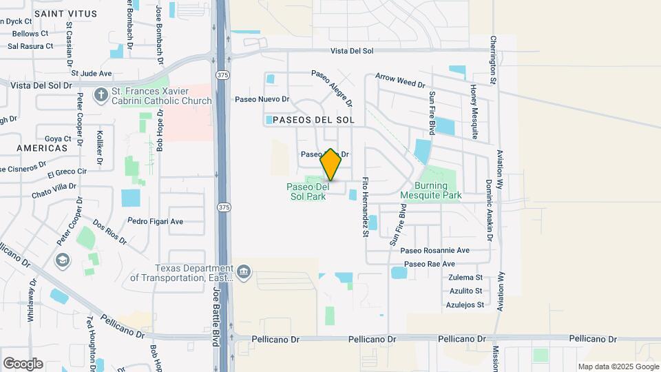 12458 Paseo Azul Dr Map and Location Details
