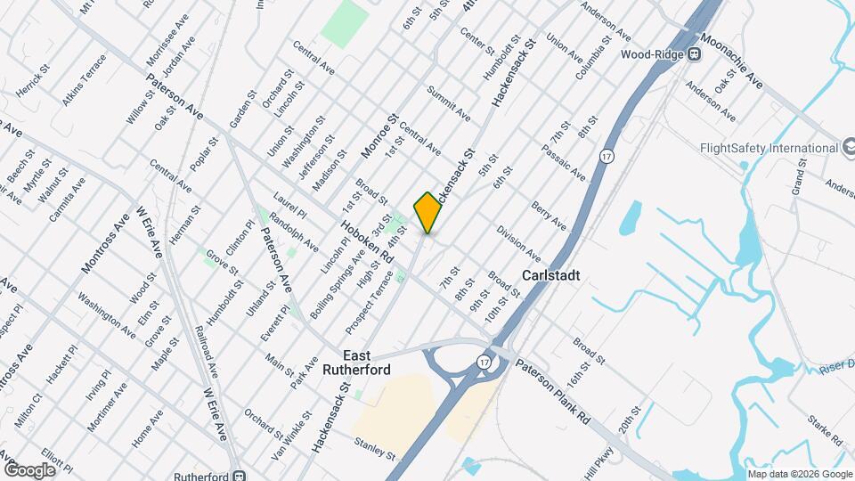 335 Hackensack St Map and Location Details