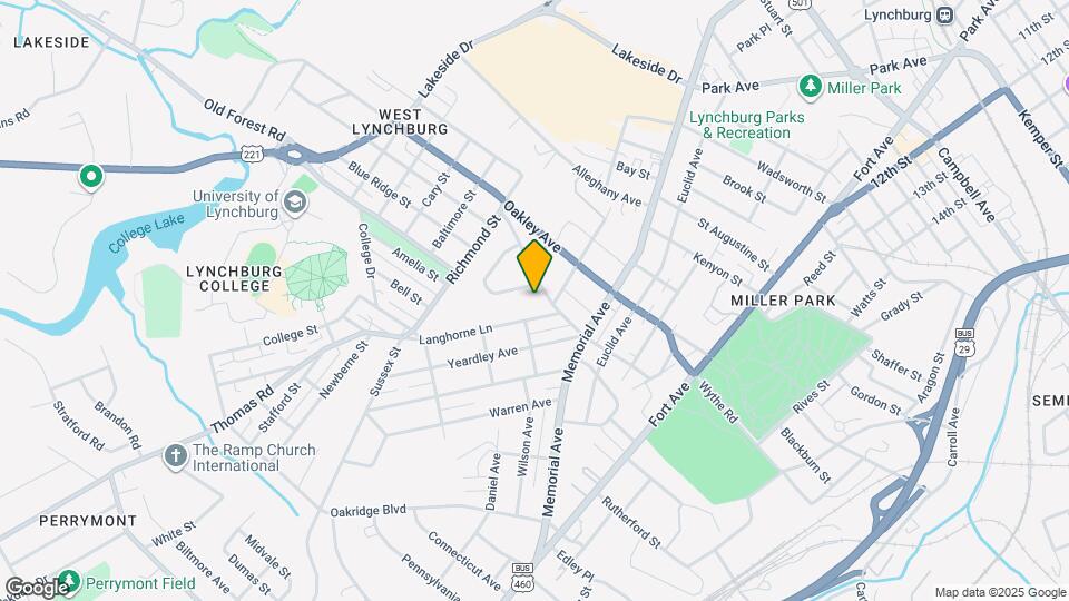 110 Langhorne Ln Map and Location Details