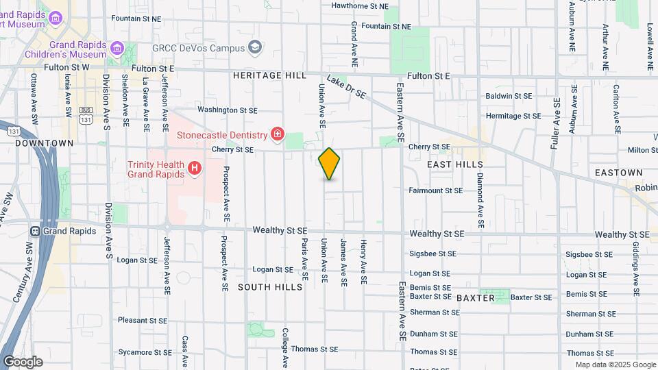 256 Union Ave SE, Unit 1 Historic District Map and Location Details