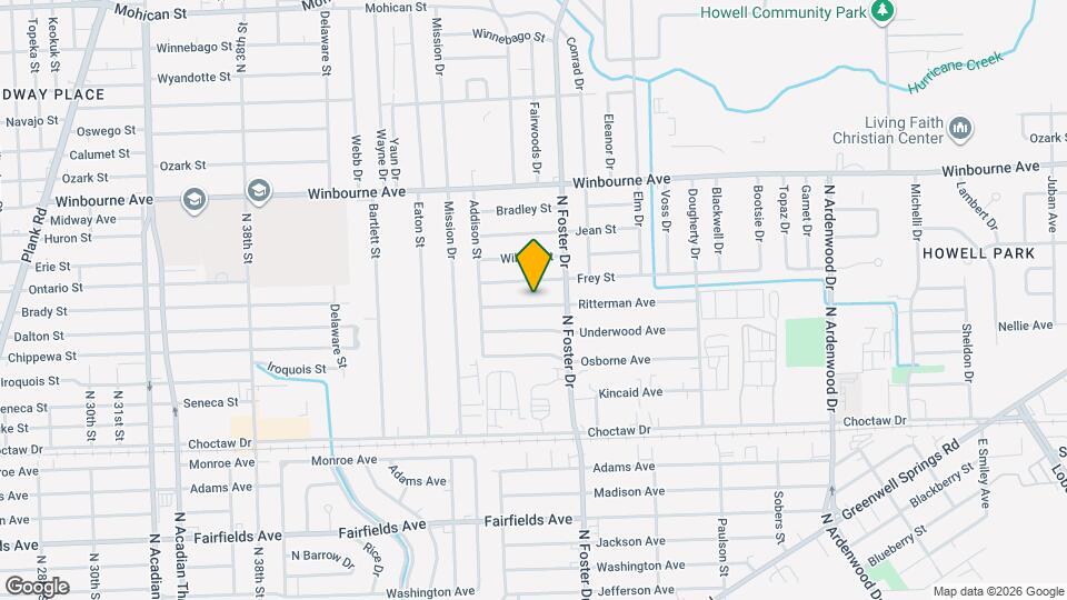 4835 Ritterman Ave Map and Location Details