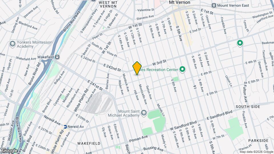 4611 Monticello Ave Map and Location Details