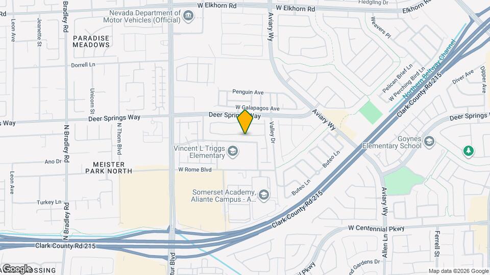 4413 Valley Quail Way Map and Location Details