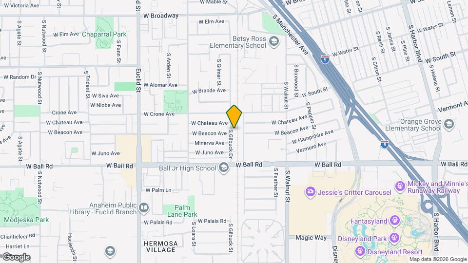 838 S Gilbuck Dr Map and Location Details