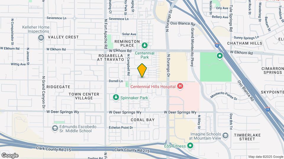 8984 Dorrell Ln Map and Location Details