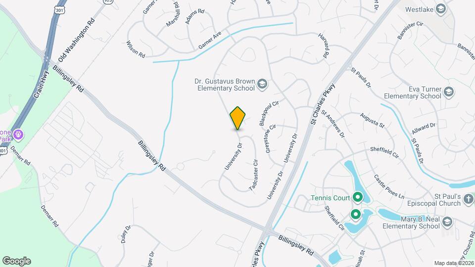 5001 University Dr Map and Location Details