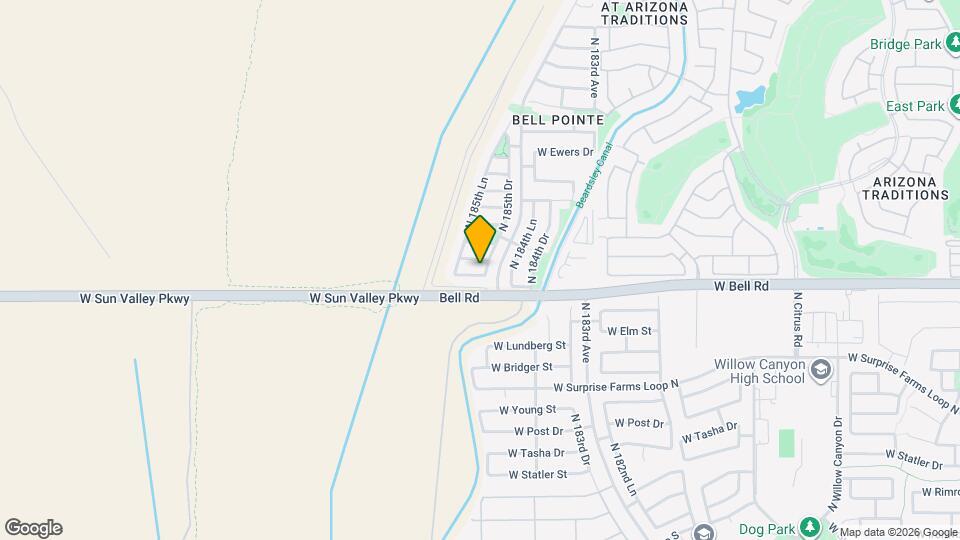 18522 W Legend Dr Map and Location Details