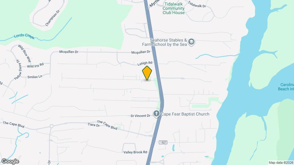 842 Kiawah Ln Map and Location Details