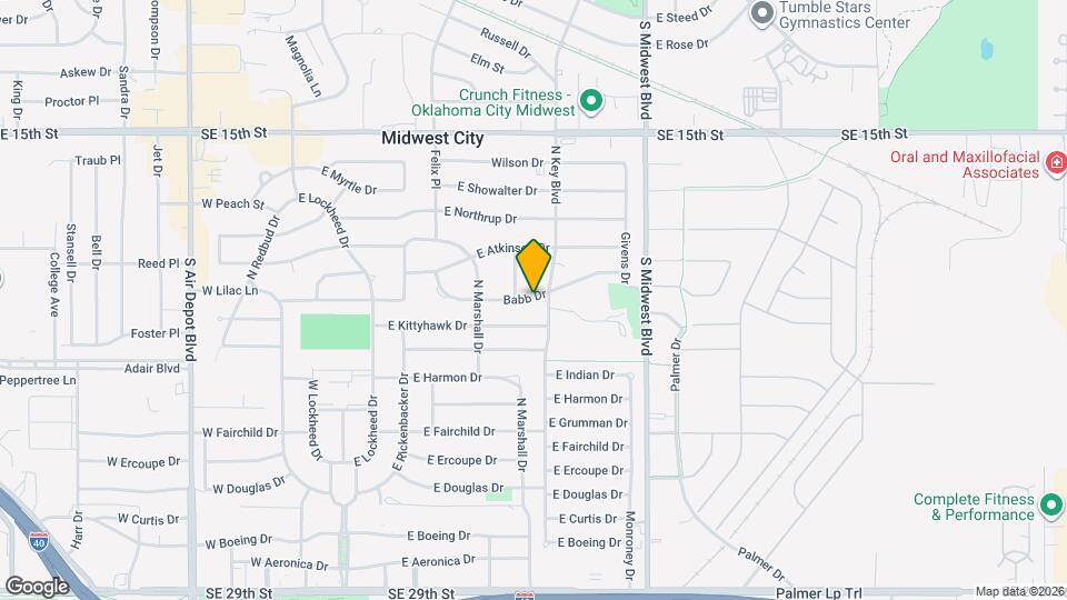 442 Babb Dr, Unit 442 Map and Location Details