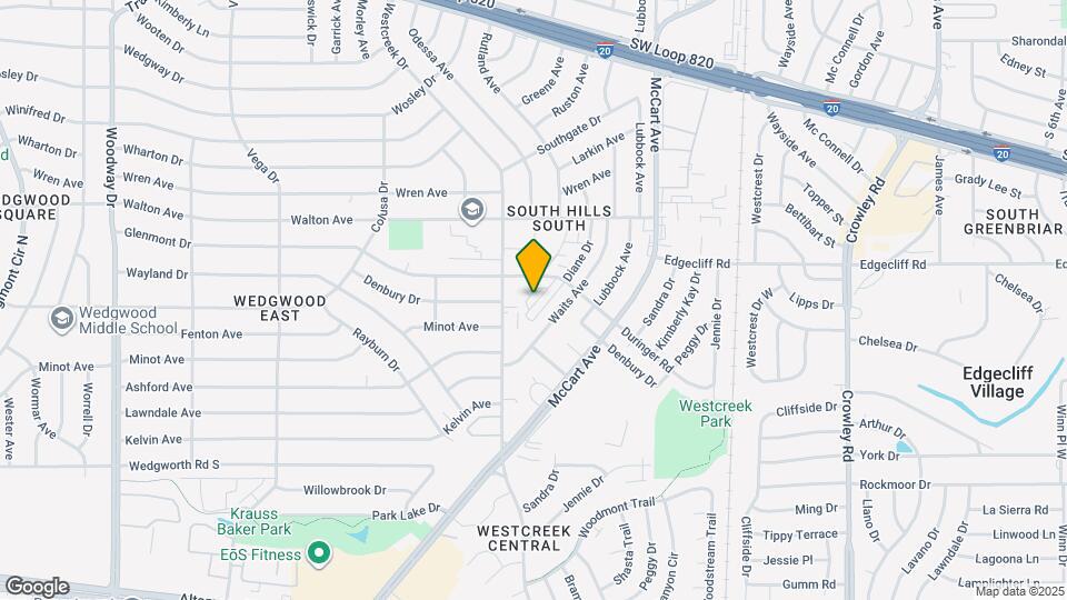 5971 N Westcreek Ct Map and Location Details