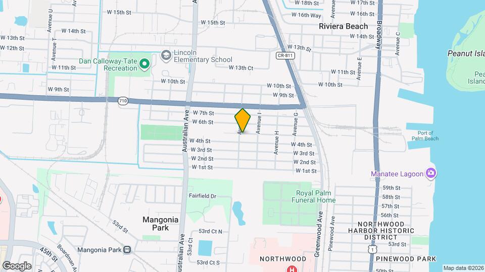 857 W 5th St Mapa y Detalles de la Ubicación