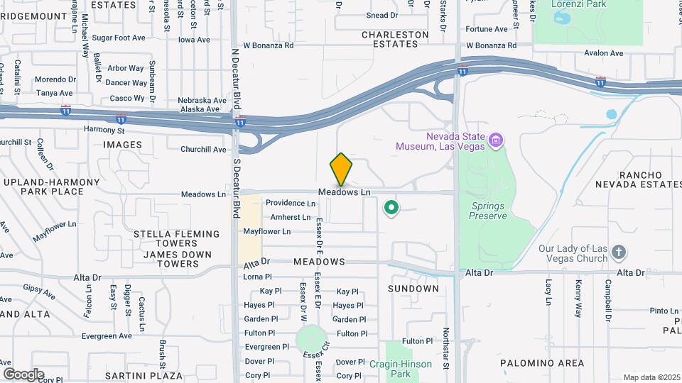 4480 Meadows Ln Map and Location Details