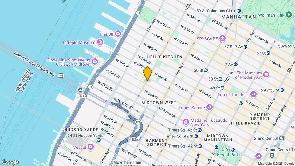 614-626 Tenth Ave Mapa y Detalles de la Ubicación
