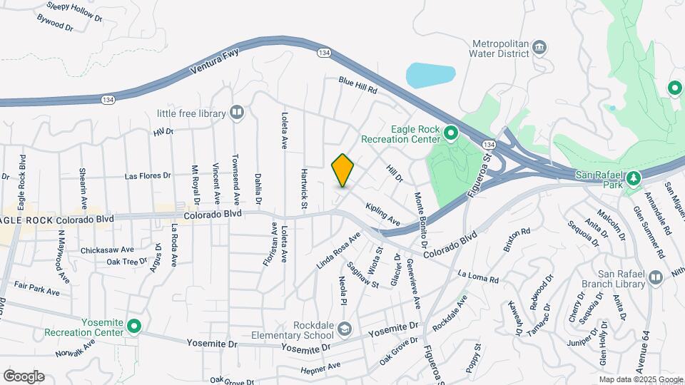 1381 Eagle Vista Dr Mapa y Detalles de la Ubicación