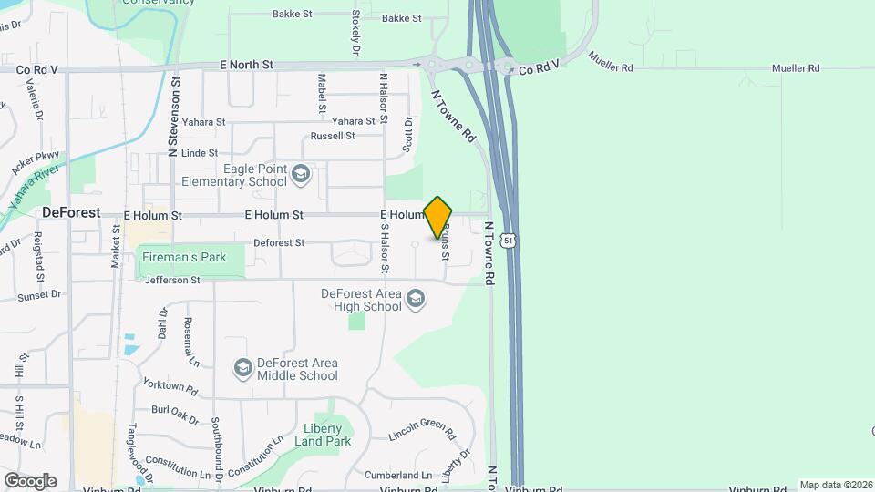 204 Bruns St Map and Location Details