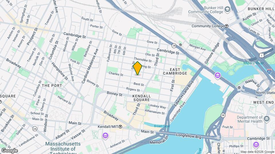 167 Charles St, Unit 3 Mapa y Detalles de la Ubicación