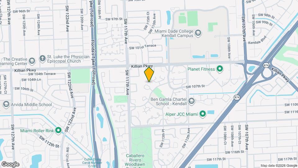 11467 SW 109th Rd Mapa y Detalles de la Ubicación