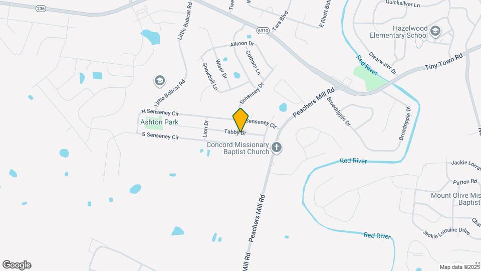 3218 Tabby Dr Map and Location Details