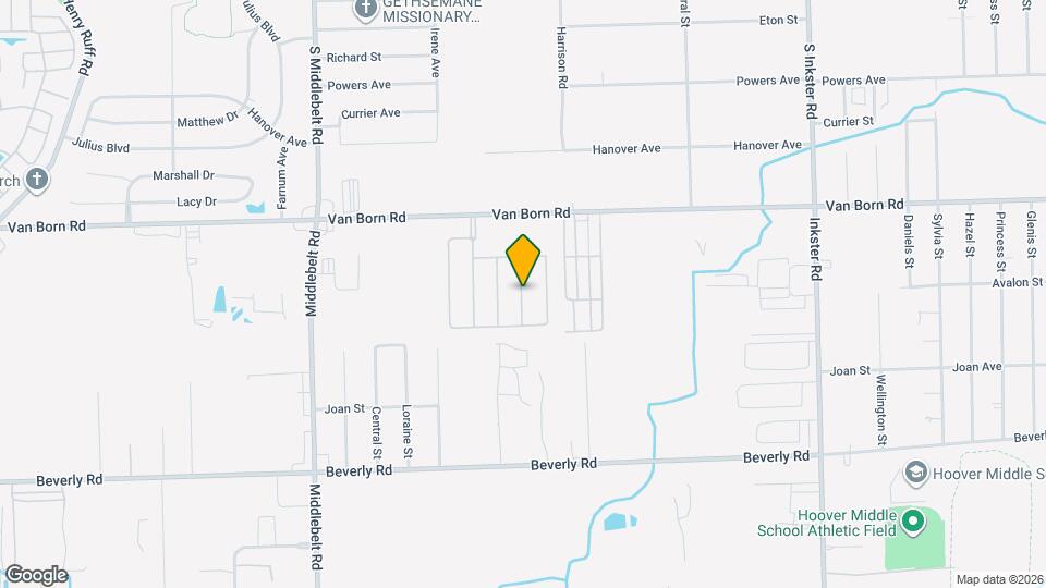 6001 E Maple Map and Location Details