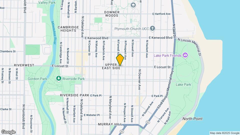 2309 E Locust St Map and Location Details